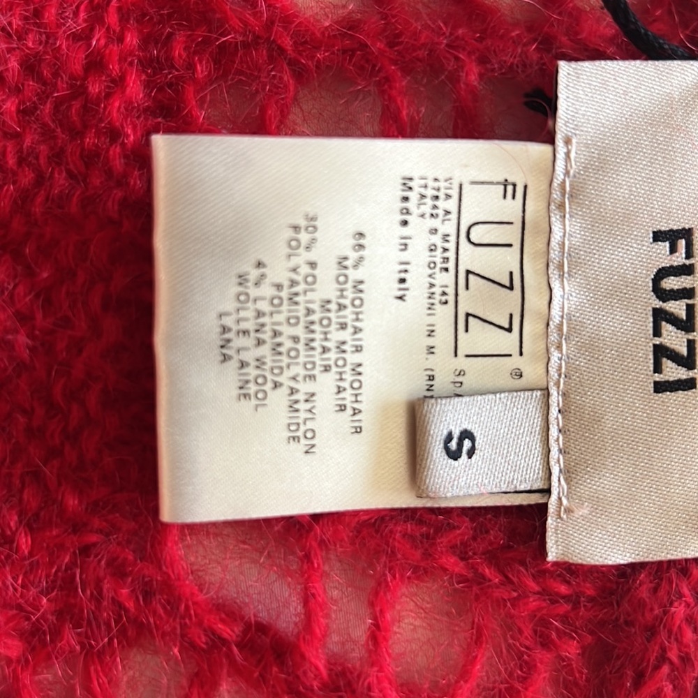 Fuzzi mohair cardigan New with tags - Picture 6 of 6